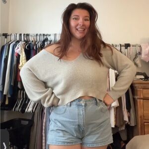 Slouchy casual soft knit sweater from lulus